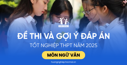 Đáp án chính thức môn Ngữ Văn kỳ thi tốt nghiệp THPT 2025