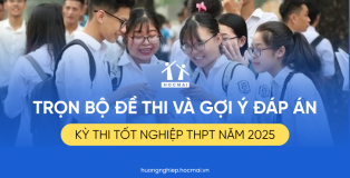 Trọn bộ đề thi tốt nghiệp THPT năm 2025 kèm đáp án