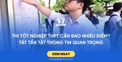 Thi tốt nghiệp THPT cần bao nhiêu điểm? Tất tần tật thông tin quan trọng