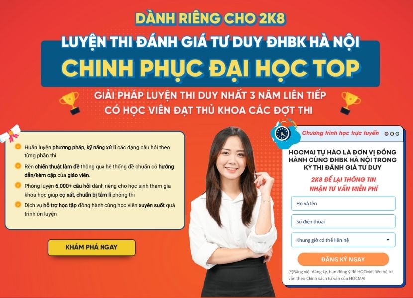 PAT TSA HOCMAI - Bí kíp luyện thi hệ thống, tự tin đạt 70+