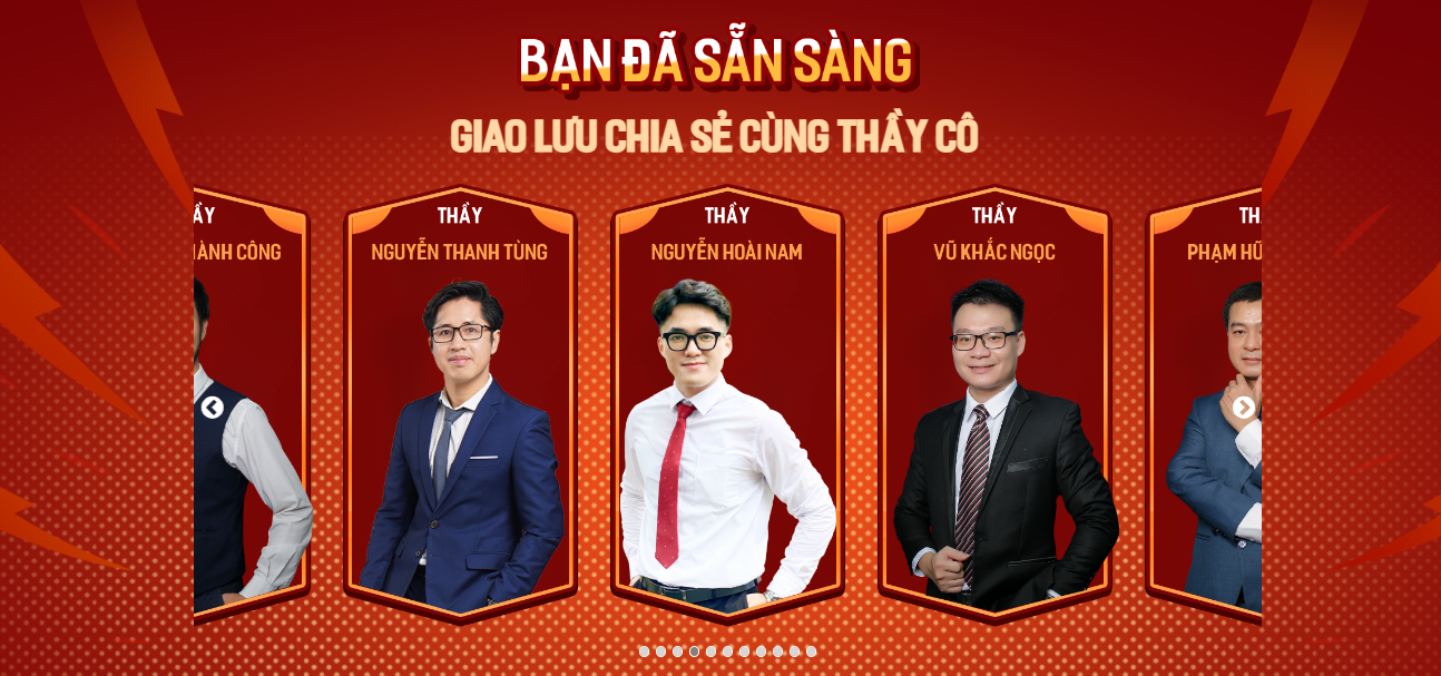 Chuyên gia luyện thi nhiều năm kinh nghiệm đến từ hệ thống giáo dục HOCMAI.