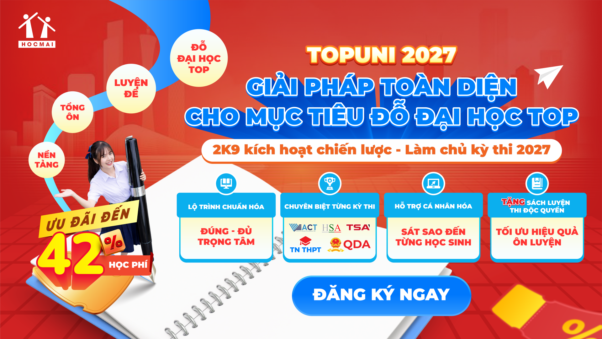 TopUni 2027 - Luyện thi đại học dành cho 2K9